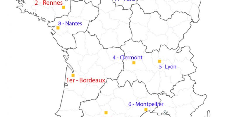 Top 8 des villes où investir en France ?